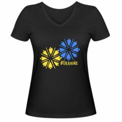 Женские футболки с V-образным вырезом - FATLINE