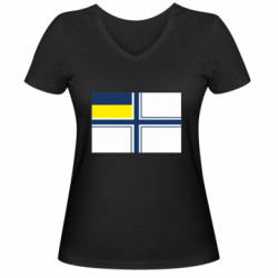Жіночі футболки з V-подібним вирізом - FATLINE