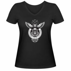 Жіночі футболки з V-подібним вирізом - FATLINE