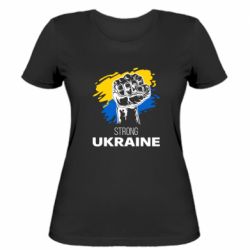 Женская футболка Сильна Україна