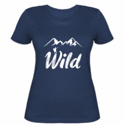 Женская футболка Wild