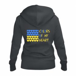 Женские худи на молнии