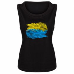 Женская майка Украина – новая реальность - FATLINE Женская майка Украина – новая реальность