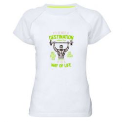 Женские спортивные футболки