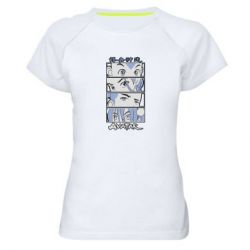 Женские спортивные футболки