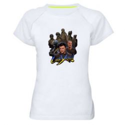 Женские спортивные футболки