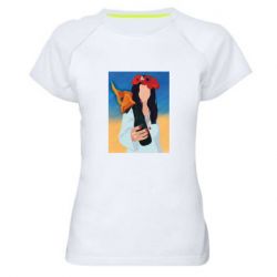 Женские спортивные футболки