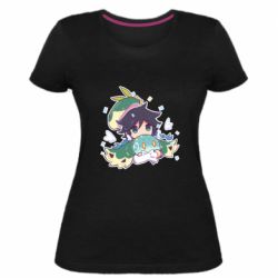 Женские стрейчевые футболки