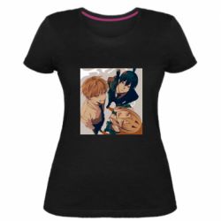 Женские стрейчевые футболки