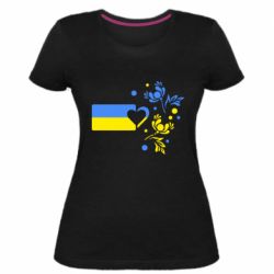 Женские стрейчевые футболки