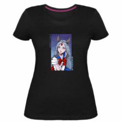 Женские стрейчевые футболки