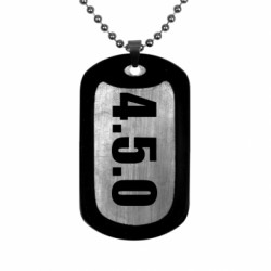 Жетоны армейские титановые