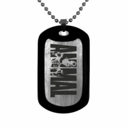 Жетоны армейские титановые