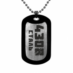 Жетоны армейские титановые