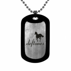 Жетон армейский титановый Deftones - FATLINE Жетон армейский титановый Deftones