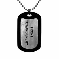 Жетоны армейские титановые