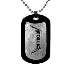 Жетон армейский титановый Logo Metallica - FATLINE Жетон армейский титановый Logo Metallica
