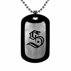 Жетон армійський титановий S for Slytherin - FATLINE Жетон армійський титановий S for Slytherin