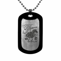 Жетоны армейские титановые