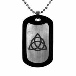 Жетон армейский титановый Зачарованные - FATLINE Жетон армейский титановый Зачарованные