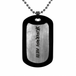 Жетоны армейские титановые