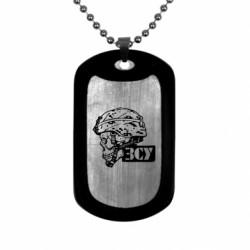 Жетоны армейские титановые