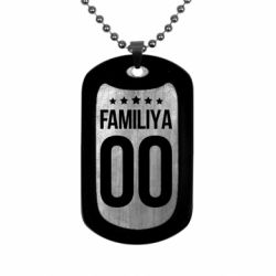 Жетони армійські нержавіючі - FATLINE