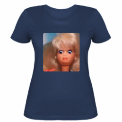 Женская футболка Барби мем - FATLINE Женская футболка Барби мем