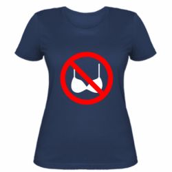 Женская футболка Без лифчика - FATLINE Женская футболка Без лифчика