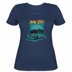Женская футболка БМВ_стиль - FATLINE Женская футболка БМВ_стиль