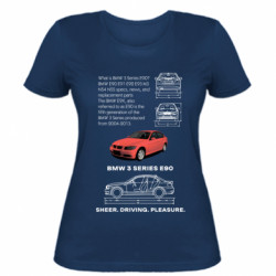 Женская футболка BMW 3 Series E90