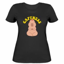 Женская футболка Capyness - FATLINE Женская футболка Capyness