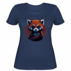 Женская футболка Красная панда - FATLINE Женская футболка Красная панда