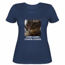 Женская футболка Chipi-Chipi, Chapa-Chapa