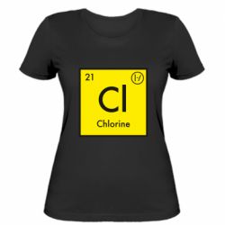 Женская футболка Chlorine