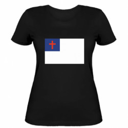 Жіноча футболка Christian Flag