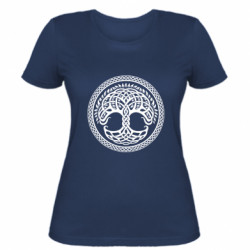 Женская футболка Дерево жизни - FATLINE Женская футболка Дерево жизни