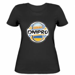 Женская футболка Днепр это Украина