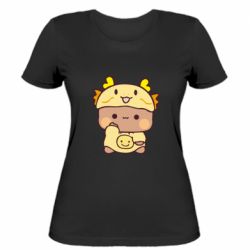 Женская футболка Dragon Dudu - FATLINE Женская футболка Dragon Dudu