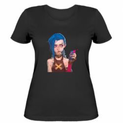 Женская футболка Джинкс: БУМ! - FATLINE Женская футболка Джинкс: БУМ!