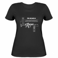 Женская футболка FN SCAR-H
