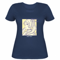 Женская футболка Frieren Anime Art - FATLINE Женская футболка Frieren Anime Art