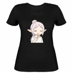 Жіноча футболка Фрірен кавай - FATLINE Жіноча футболка Фрірен кавай