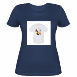 Женская футболка Футболка детская белая (S) Naruto hieroglyphs art - FATLINE Женская футболка Футболка детская белая (S) Naruto hieroglyphs art