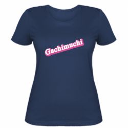 Жіноча футболка Gachimuchi logo - FATLINE Жіноча футболка Gachimuchi logo