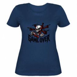 Женская футболка GAME OVER — ОПЕРАТОР ДРОНА