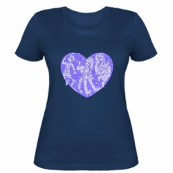 Жіноча футболка Huntrix heart - FATLINE Жіноча футболка Huntrix heart