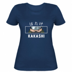 Женская футболка Kakashi Hatake Naruto - FATLINE Женская футболка Kakashi Hatake Naruto