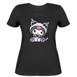 Женская футболка Kitty Kuromi - FATLINE Женская футболка Kitty Kuromi