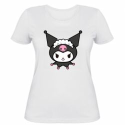 Жіноча футболка Kuromi maid